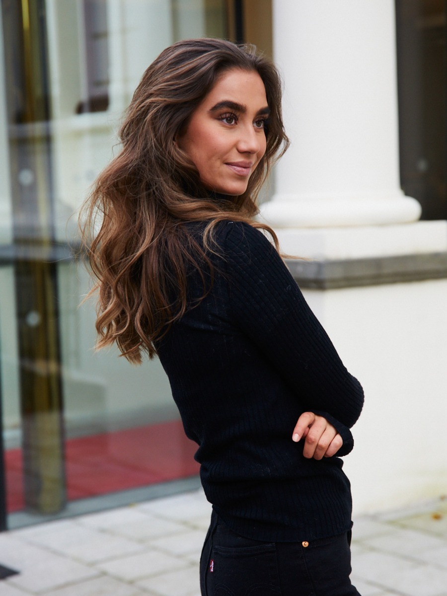 Urban Pioneers Marit Wool Turtleneck Black