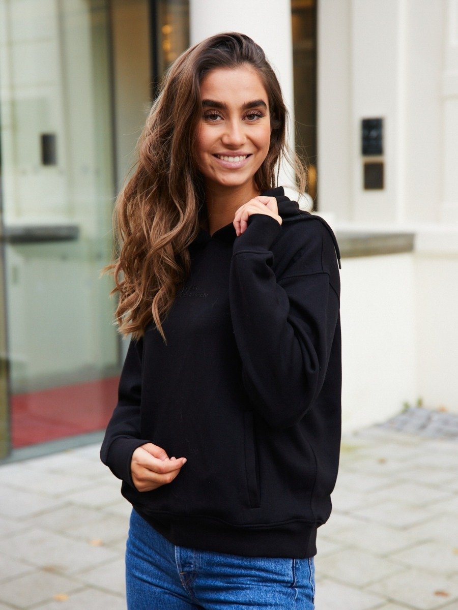 MSCH Copenhagen Ima Logo Hood Sweatshirt Black