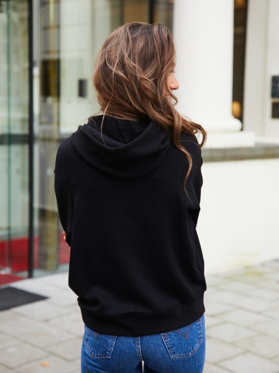 MSCH Copenhagen Ima Logo Hood Sweatshirt Black