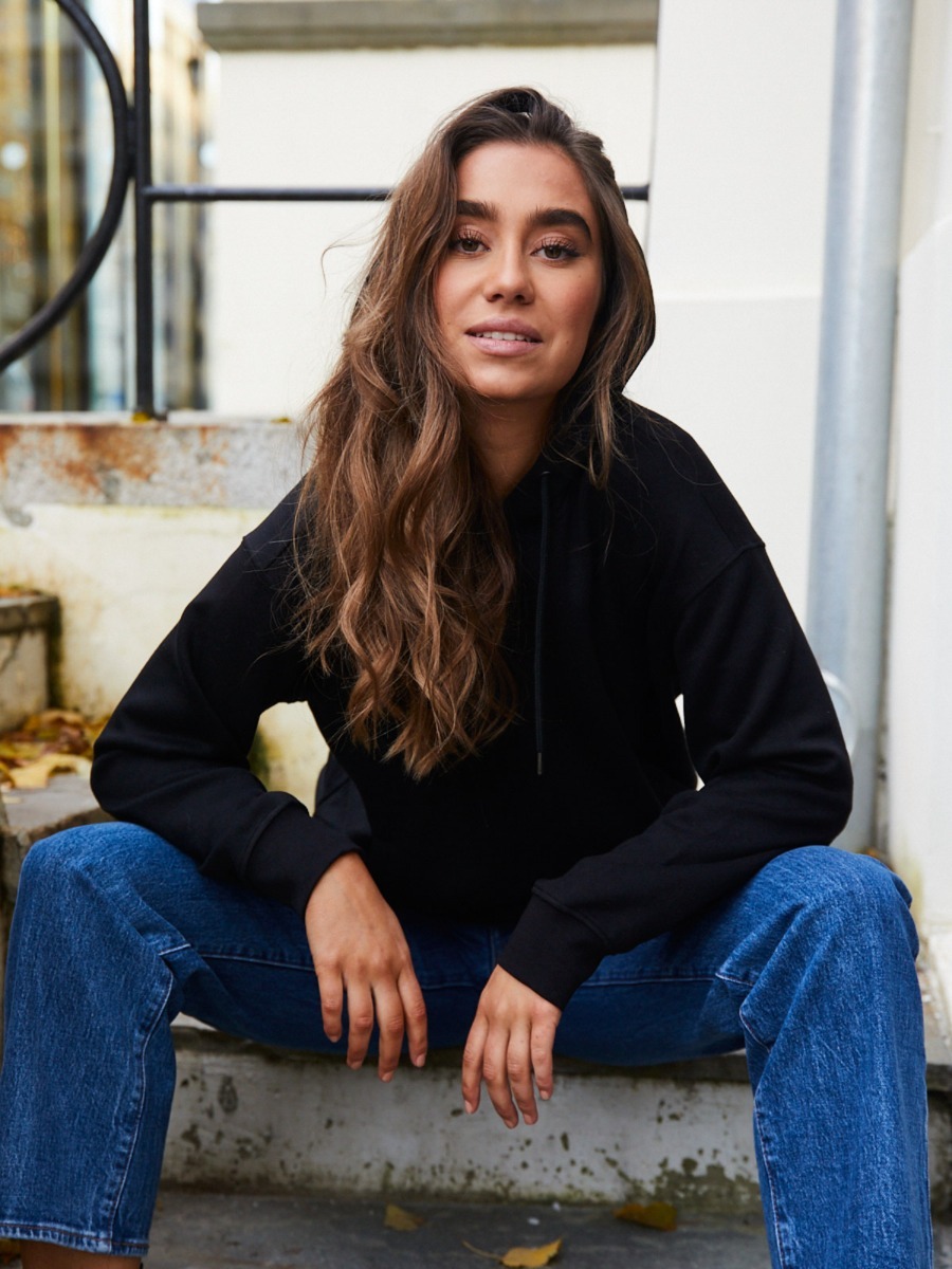 MSCH Copenhagen Ima Logo Hood Sweatshirt Black