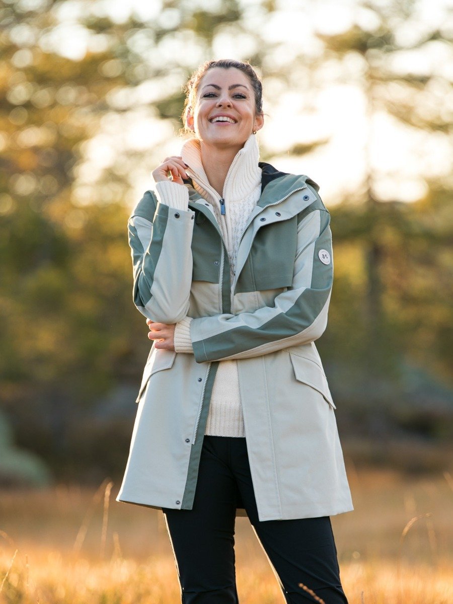 Twentyfour Mellow Iris Parkas Lysbeige