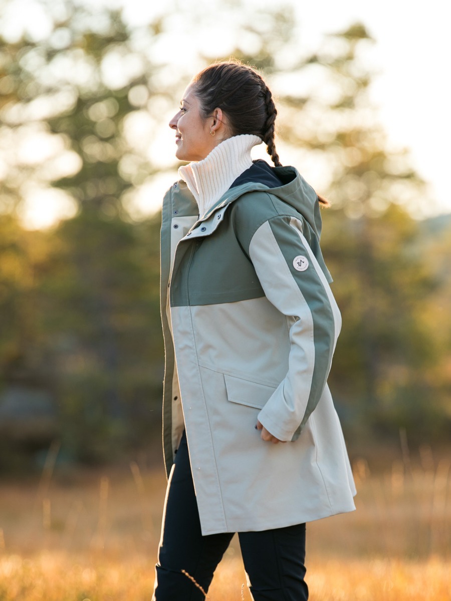 Twentyfour Mellow Iris Parkas Lysbeige