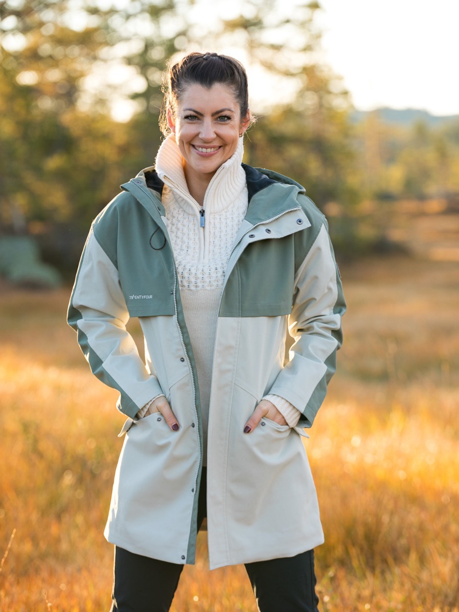 Twentyfour Mellow Iris Parkas Lysbeige