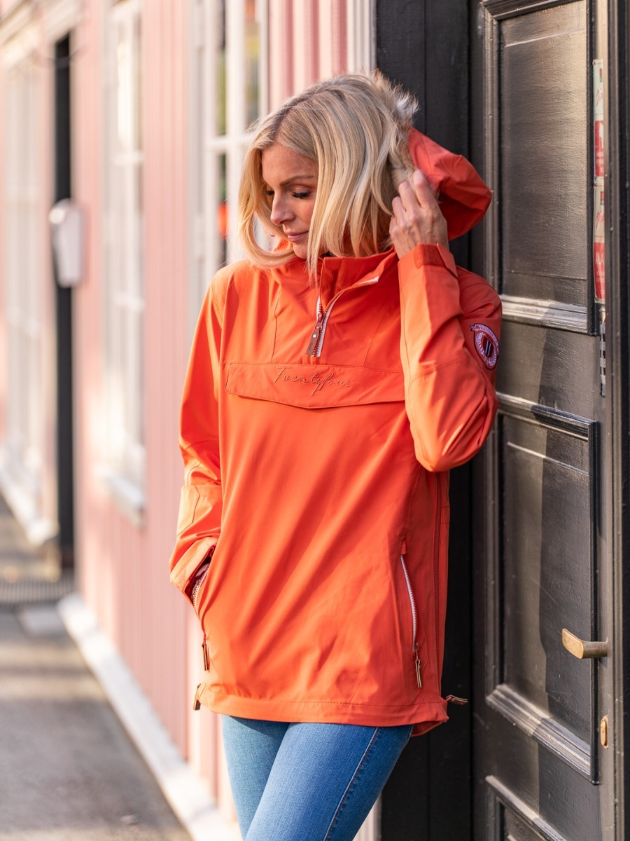 Twentyfour Finse 2-lags Anorakk Orange