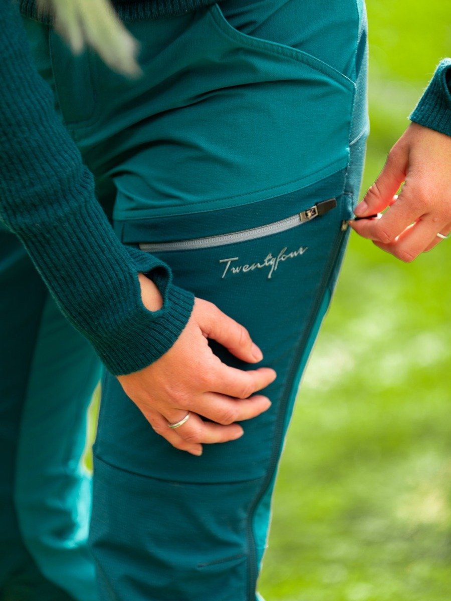 Twentyfour Flåm Trekking Bukse Mørk grønn