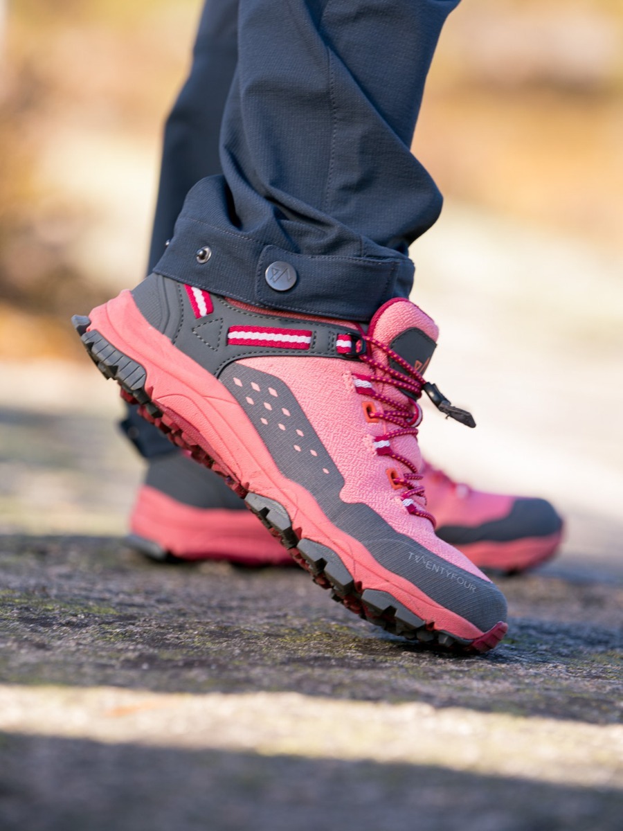 Twentyfour Flåm Hiking LowCut Varmrosa