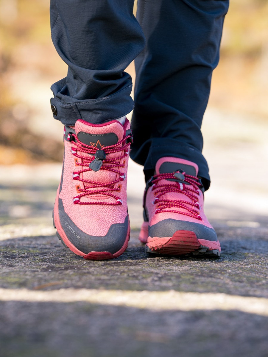 Twentyfour Flåm Hiking LowCut Varmrosa