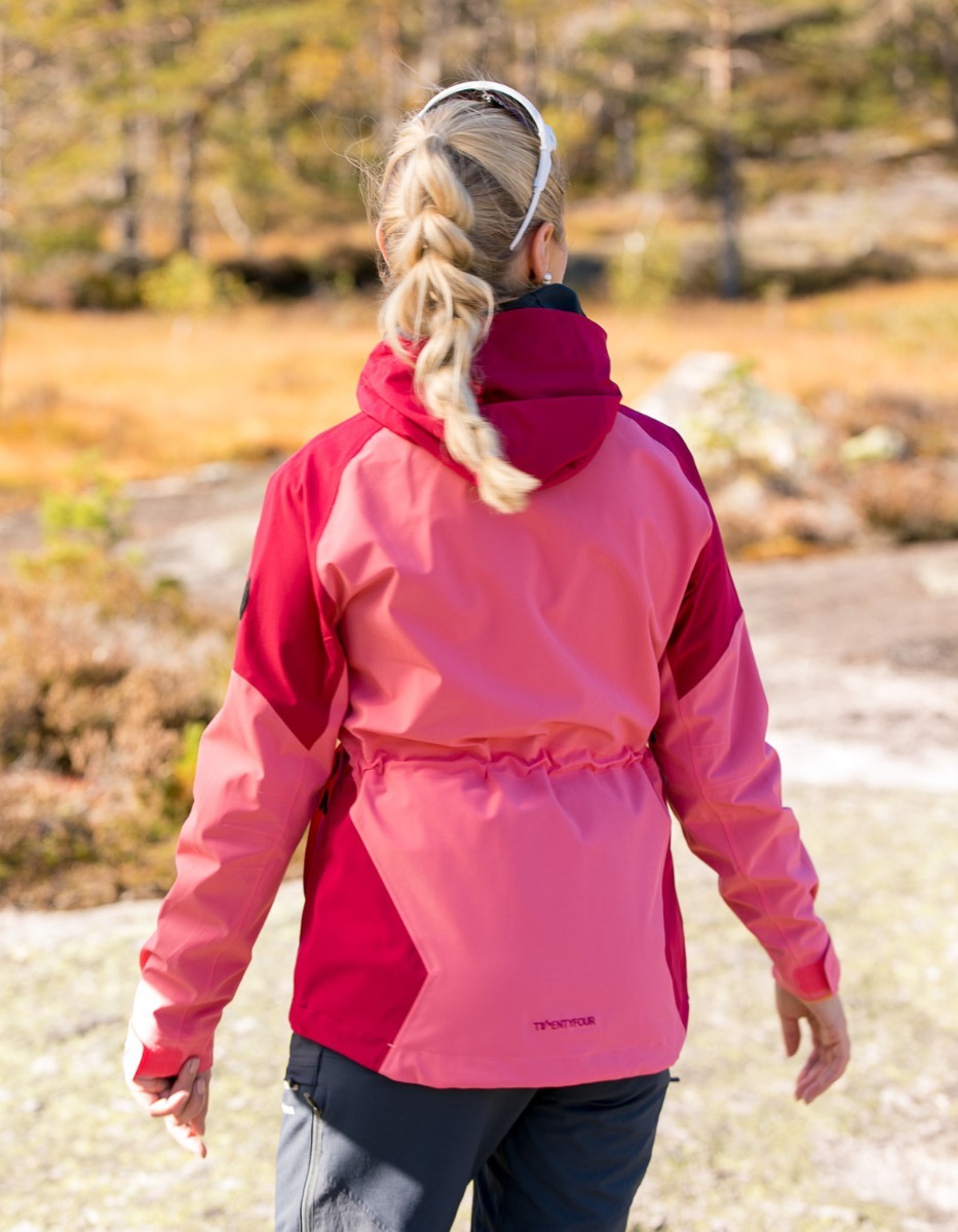 Twentyfour Flåm Stretch 2-Lags Jakke Varmrosa