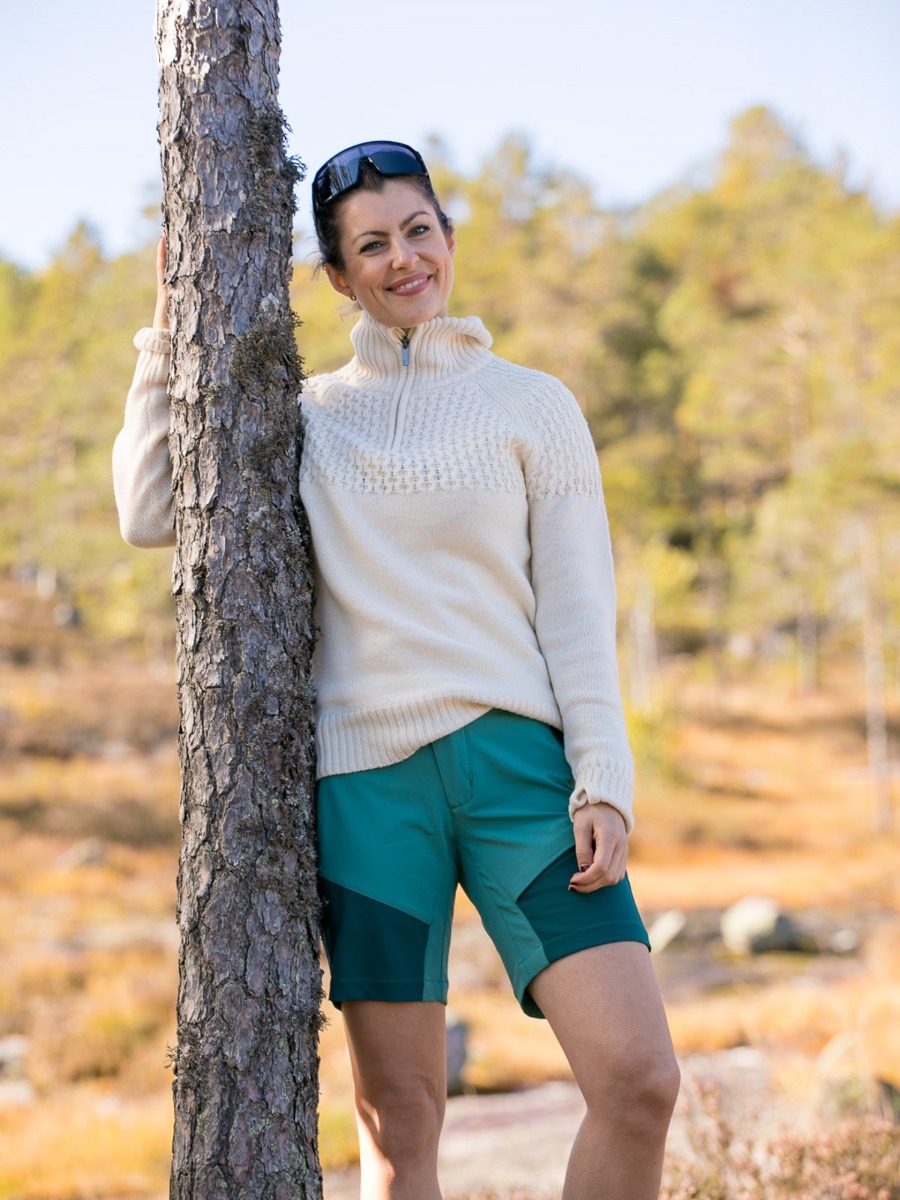 Twentyfour Flåm Light Softshell Shorts Sjøgrønn