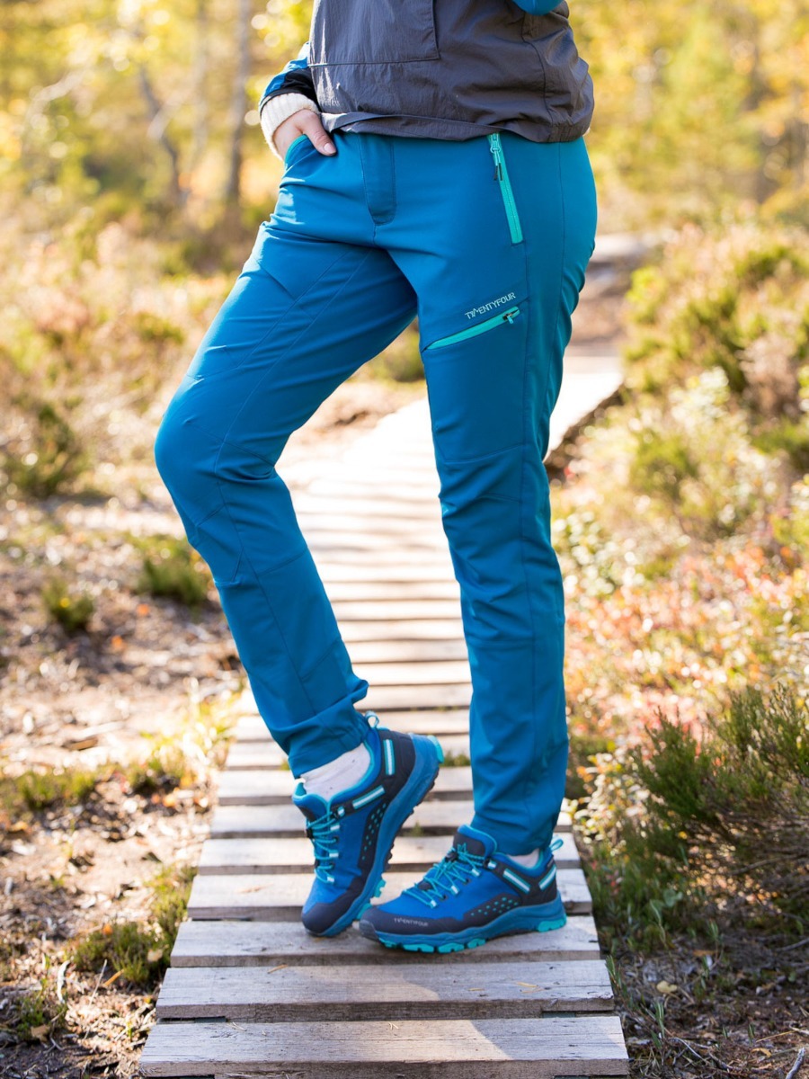 Twentyfour Flåm Light Softshell Bukse Kongeblå