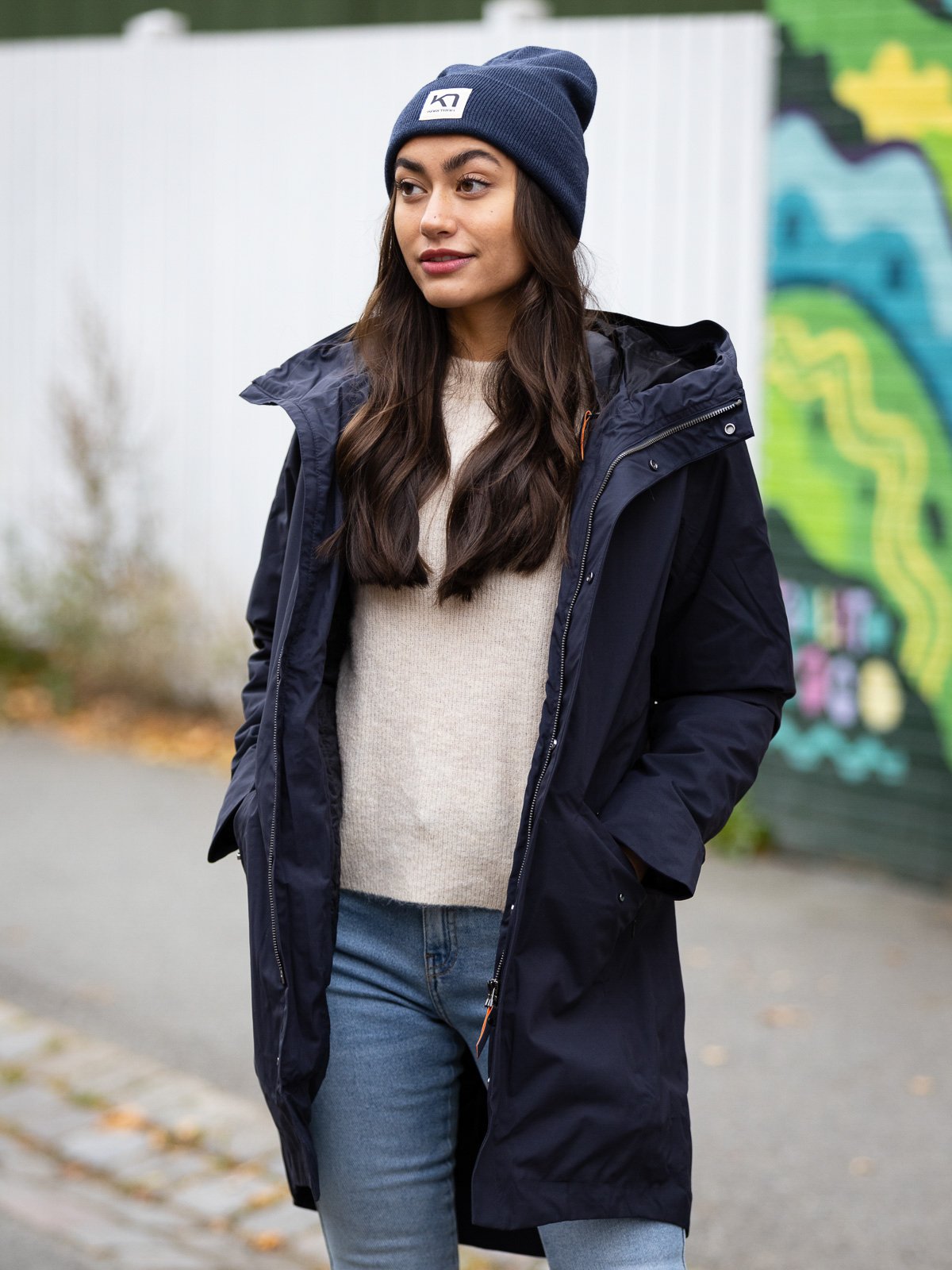 Swims Lausanne III Parka Midnight blue