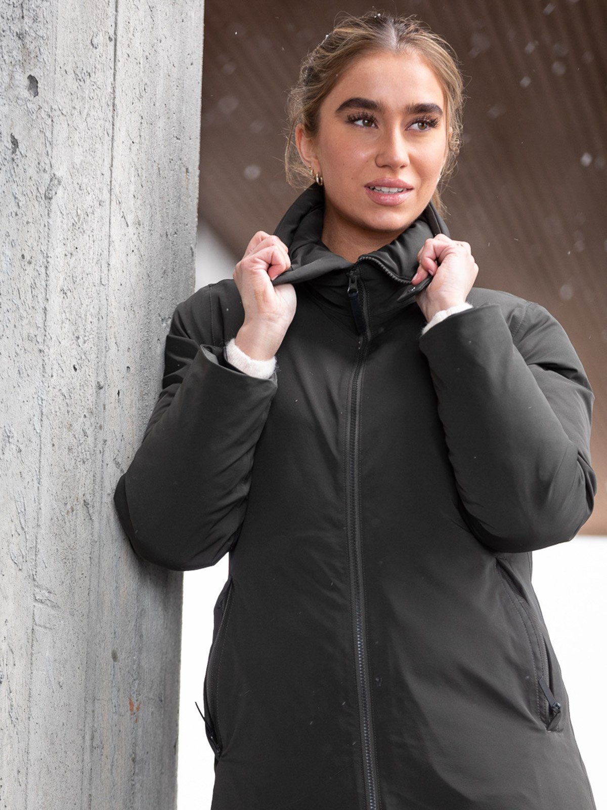 Swims Verona Coat Dark Pine