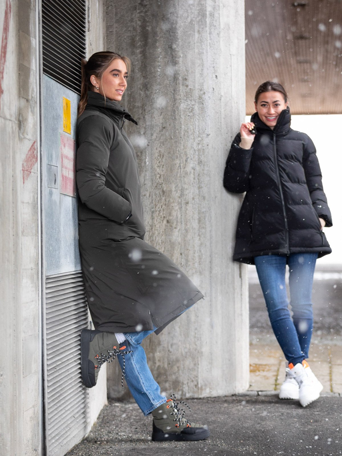 Swims Verona Coat Dark Pine