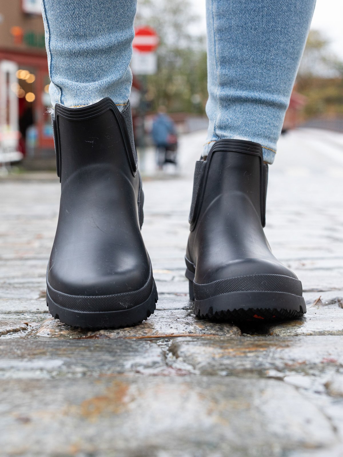 Swims Charlie Fur Rain Boot Svart