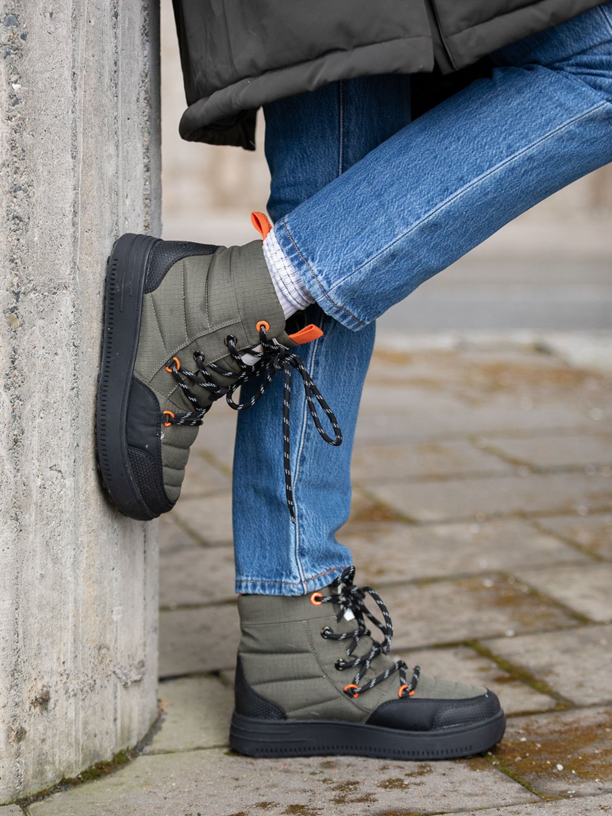 Swims Snow Runner Olive/Black