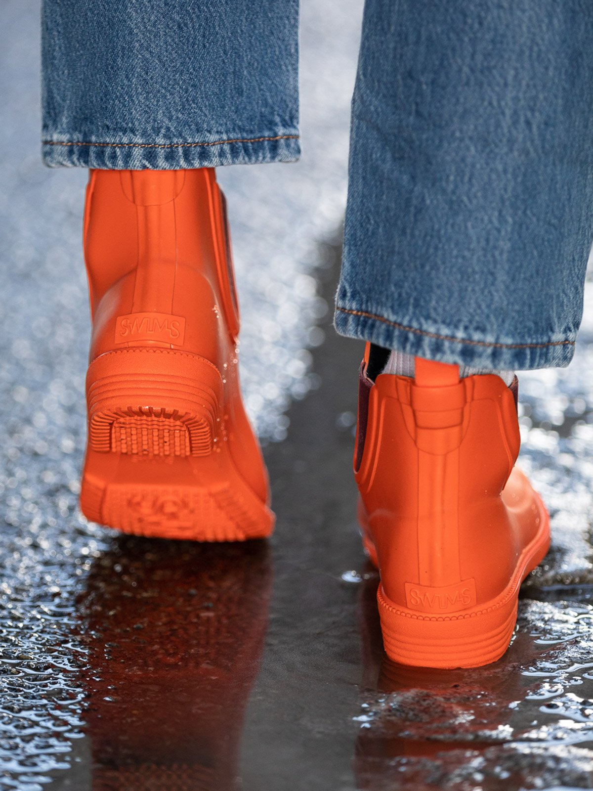 Swims Dora Boot Orange/Port