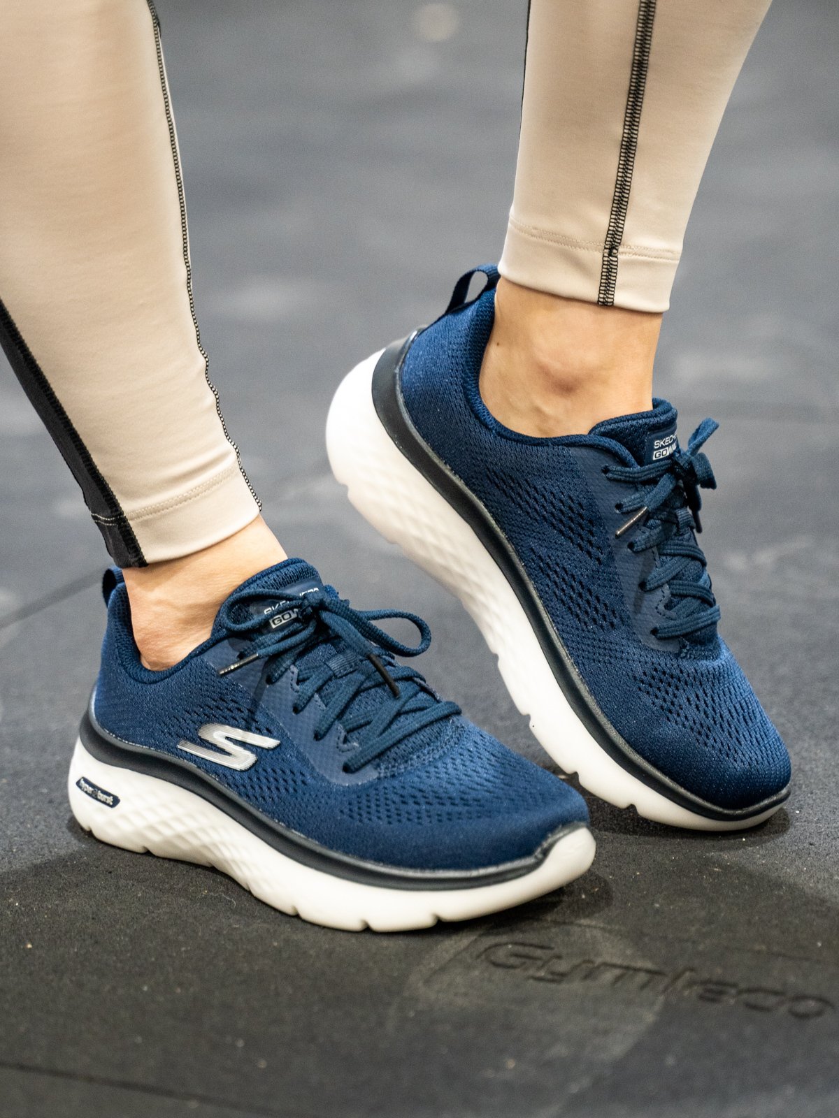 Skechers GoWalk Hyper burst Navy White