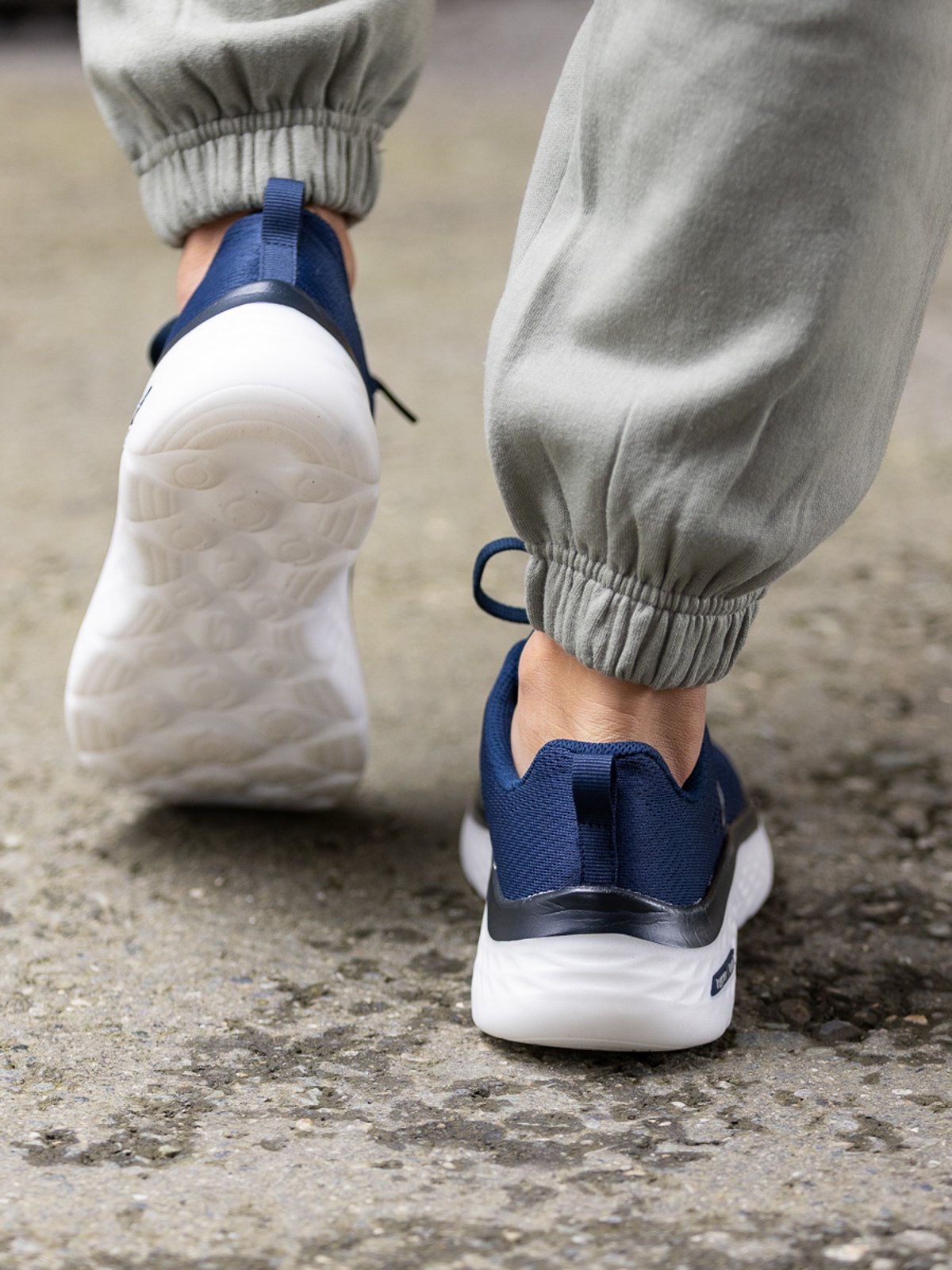 Skechers GoWalk Hyper burst Navy White