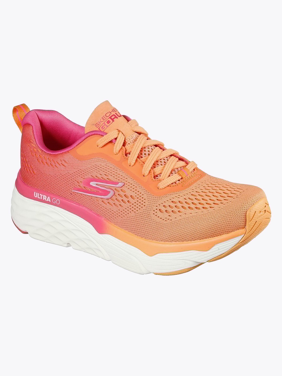 Skechers Max Cushioning Elite Pink Orange