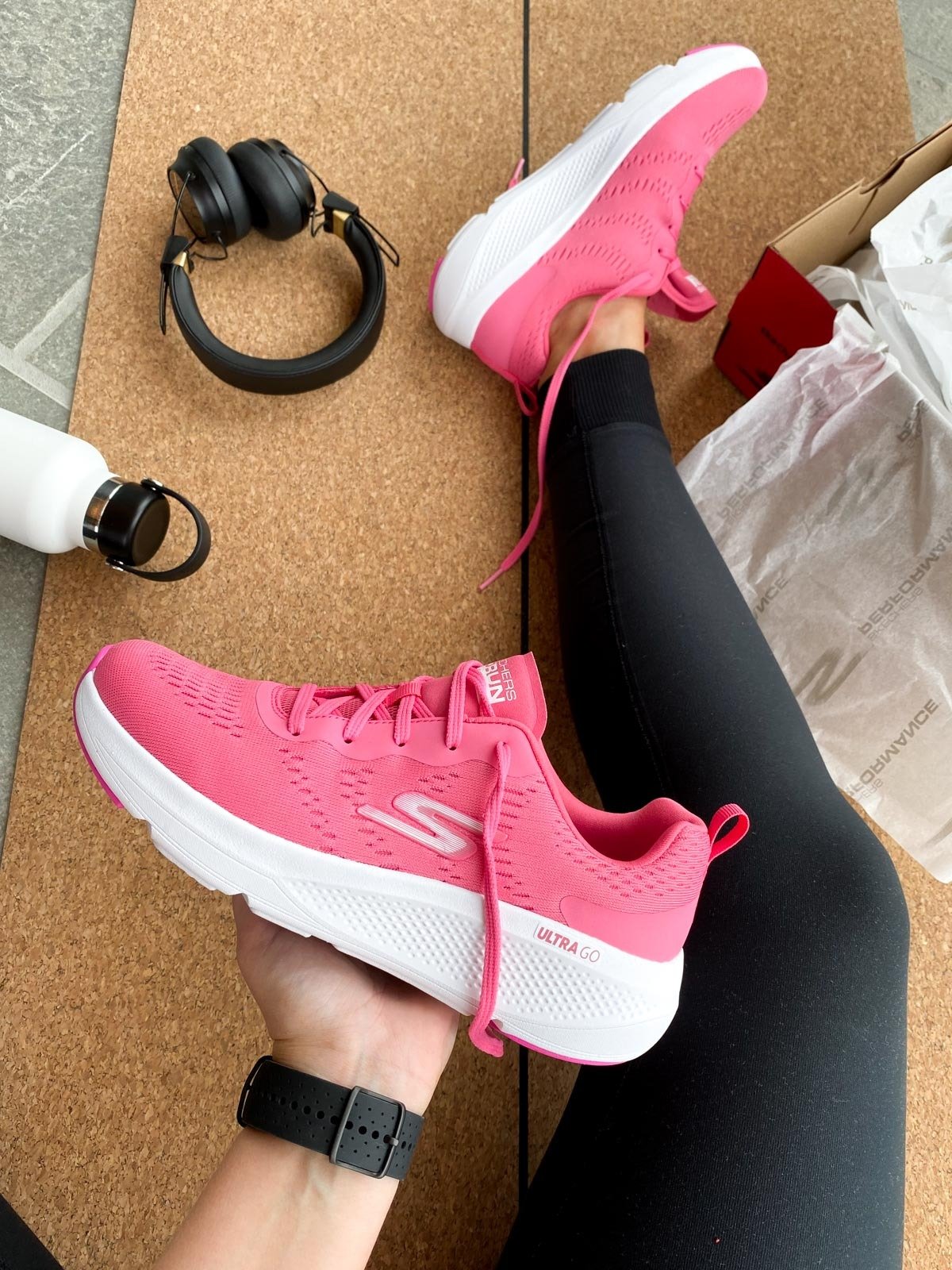 Skechers Go Run Elevate Pink