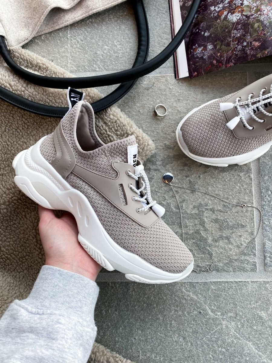 Steve Madden Match Sneaker Taupe