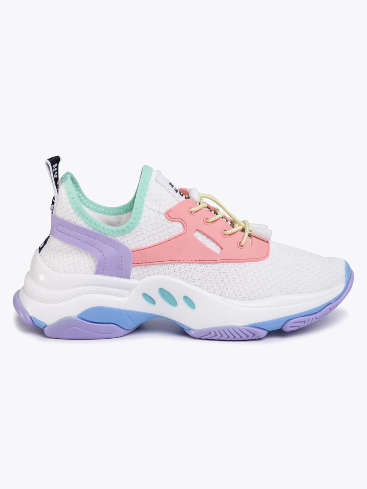 Steve Madden Match Sneaker White/ Pink