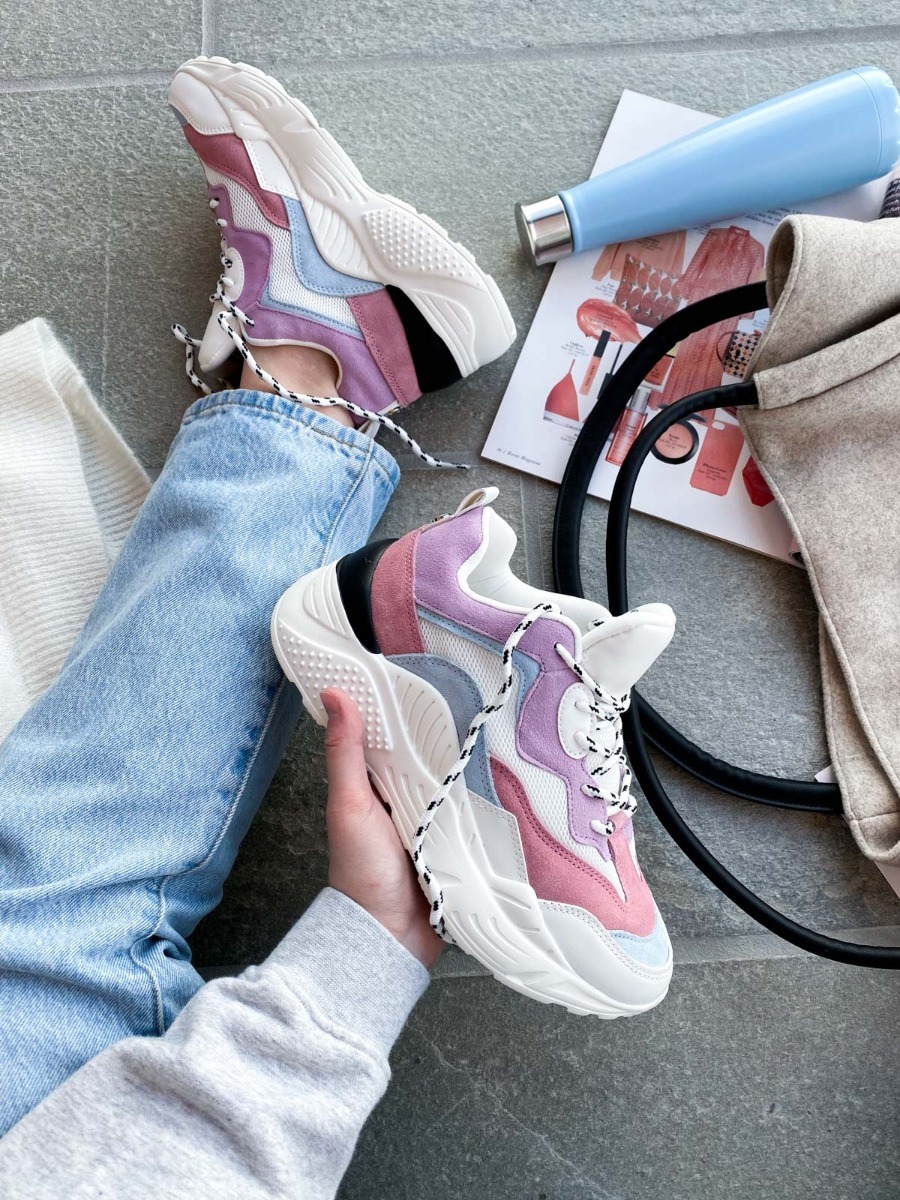 Steve Madden Antonia Sneaker Pastel Multi