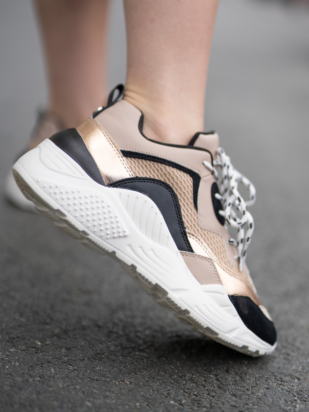 Steve Madden Antonia Sneaker Rose Multi