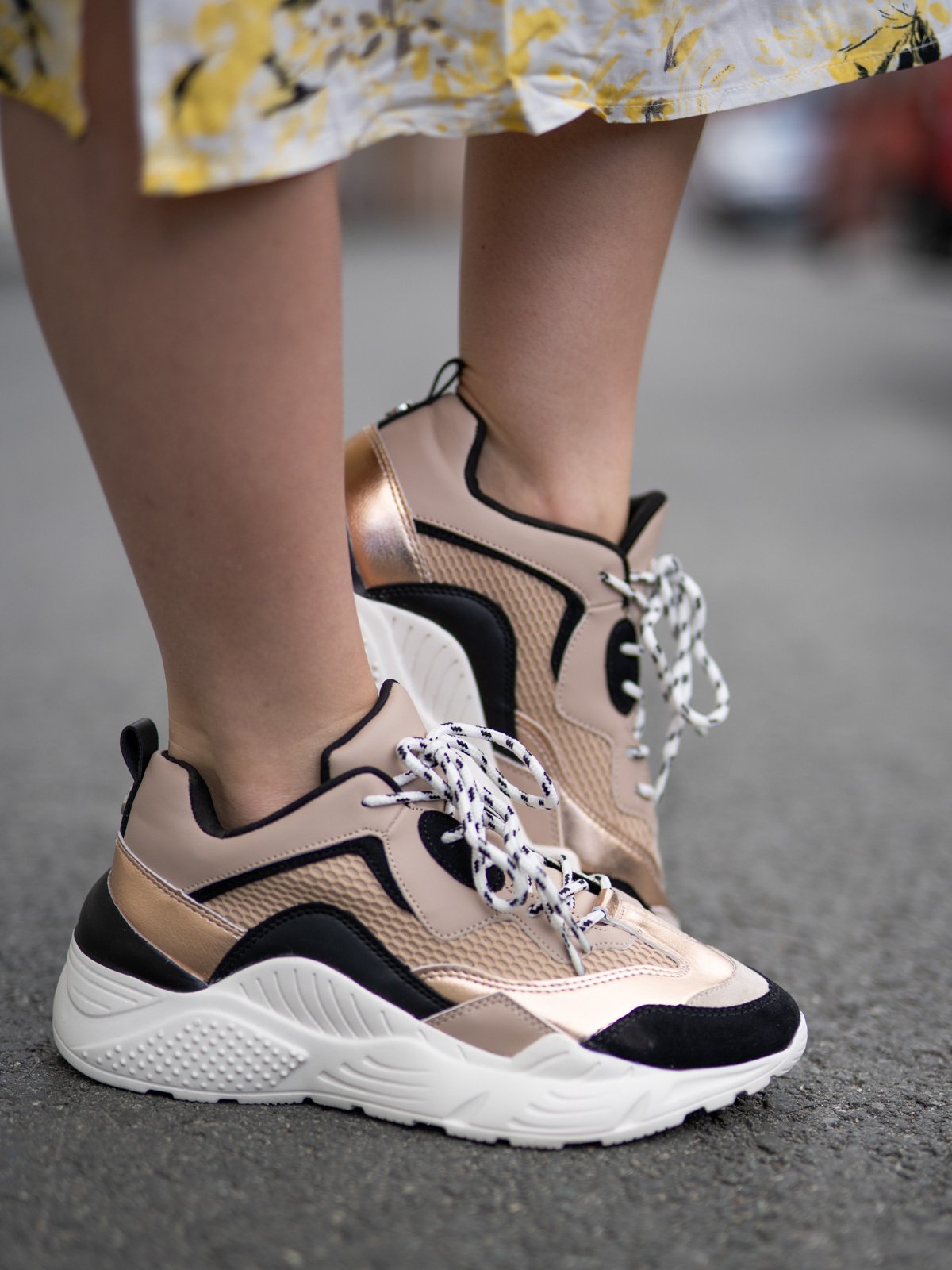 Steve Madden Antonia Sneaker Rose Multi