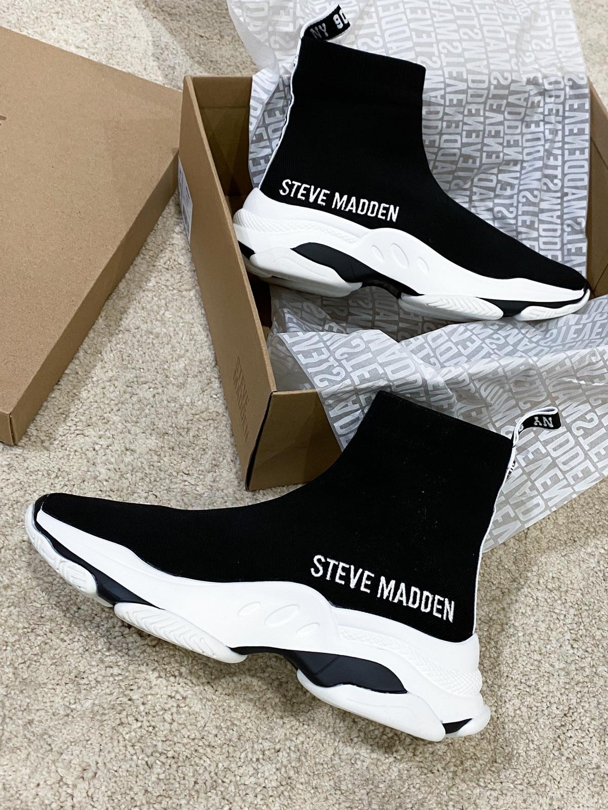 Steve Madden Master Svart