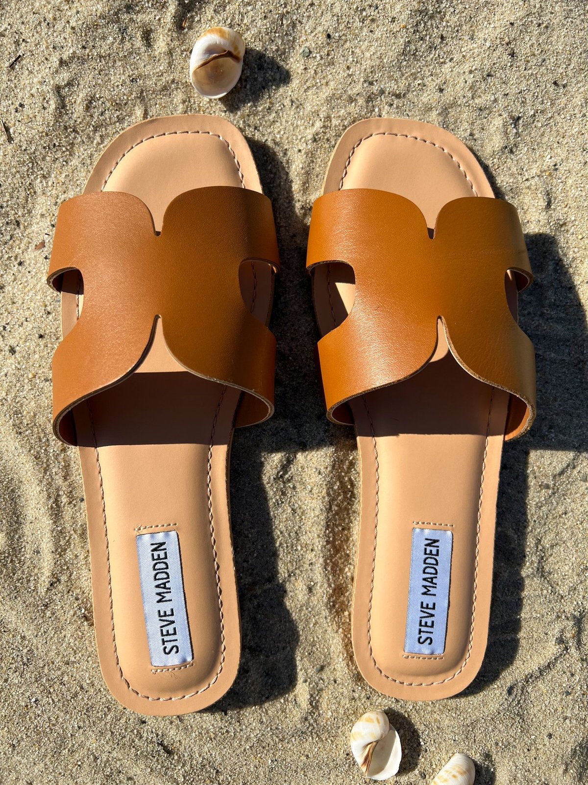 Steve Madden Zarnia Cognac Leather