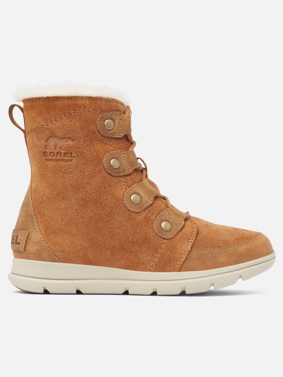 Sorel Explorer Joan Camel Brown/ Ancient Fossil