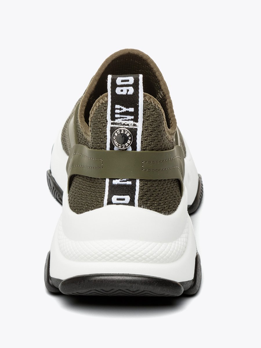 Steve Madden Match Sneaker Olive Multi