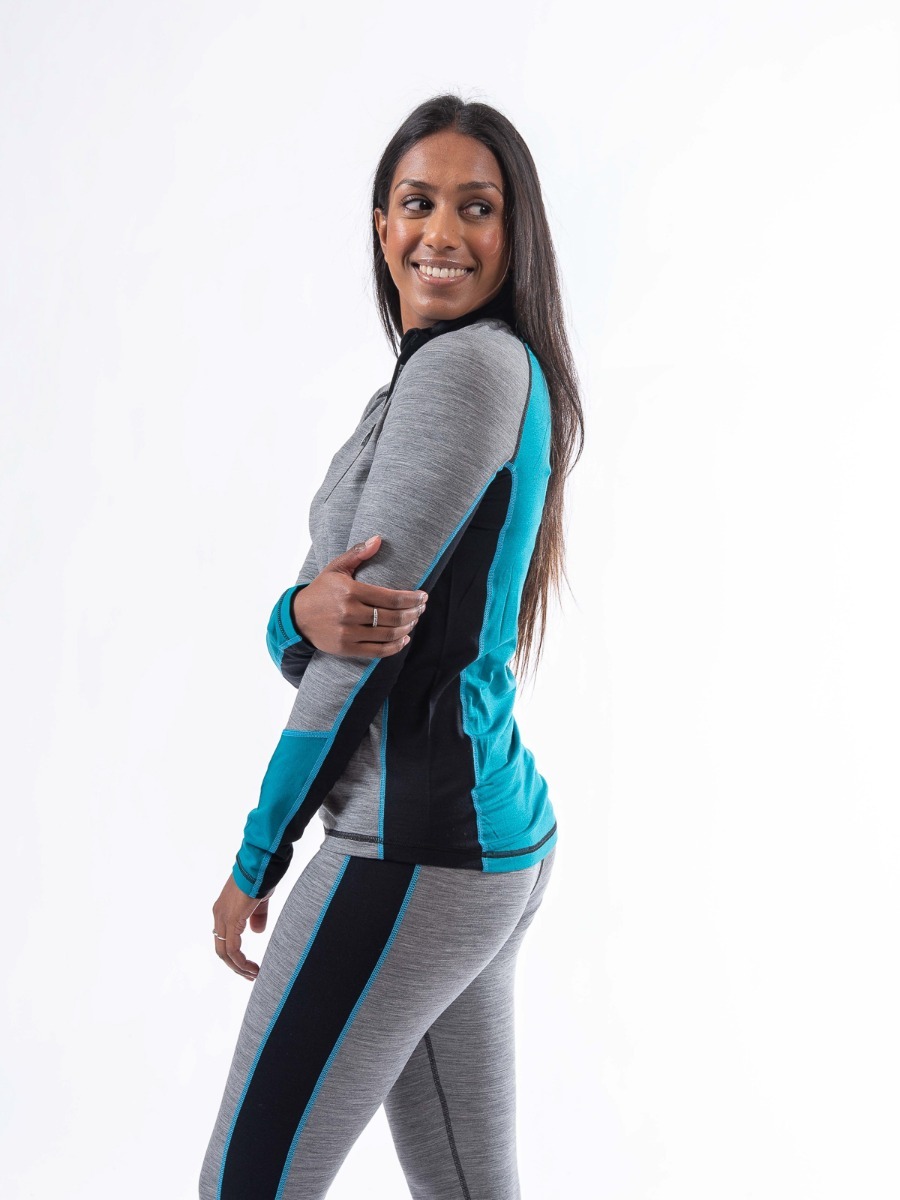 Peak Performance Magis Half Zip Grey melange