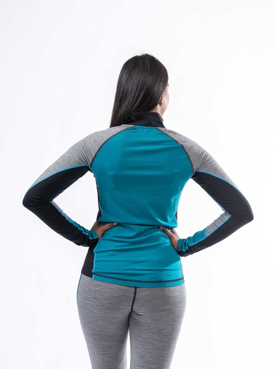 Peak Performance Magis Half Zip Grey melange