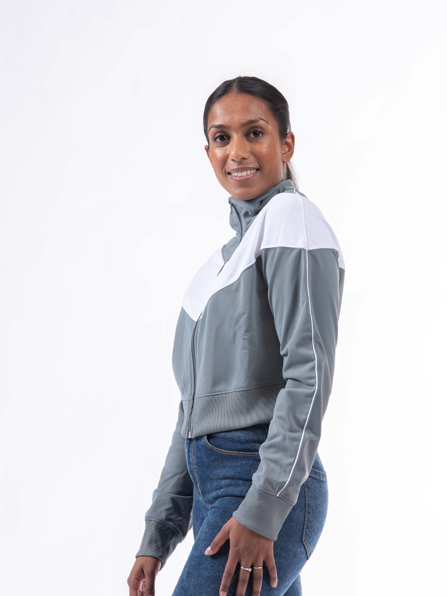 Nike Heritage Track Jacket PK Cool Grey