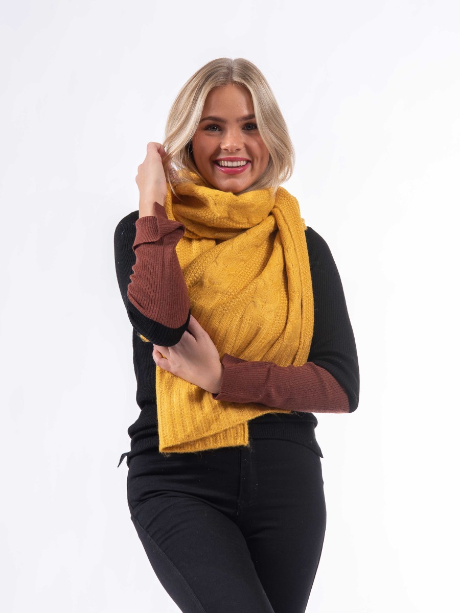 Kari Traa Lid Scarf Honey