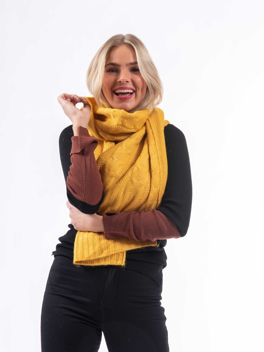 Kari Traa Lid Scarf Honey