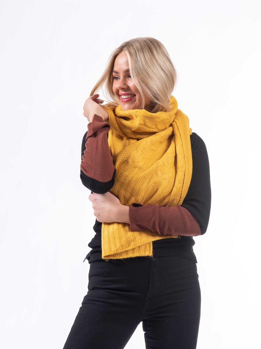 Kari Traa Lid Scarf Honey