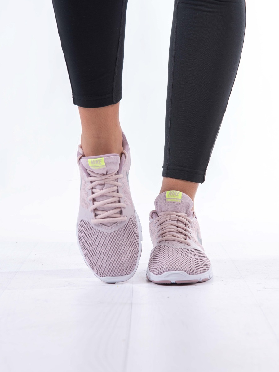 Nike Flex Essential Training Shoe Barely Rose/ Metallic Silver