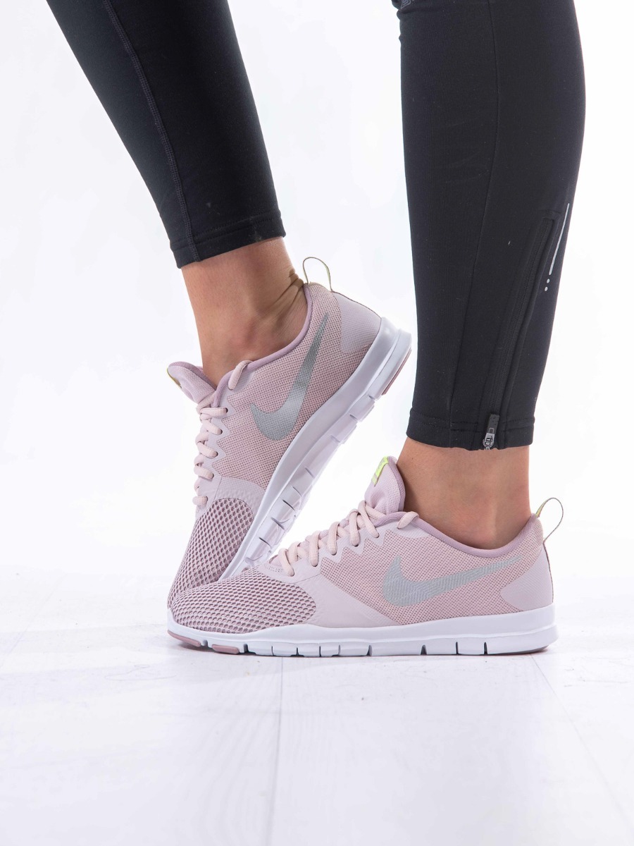 Nike Flex Essential Training Shoe Barely Rose/ Metallic Silver