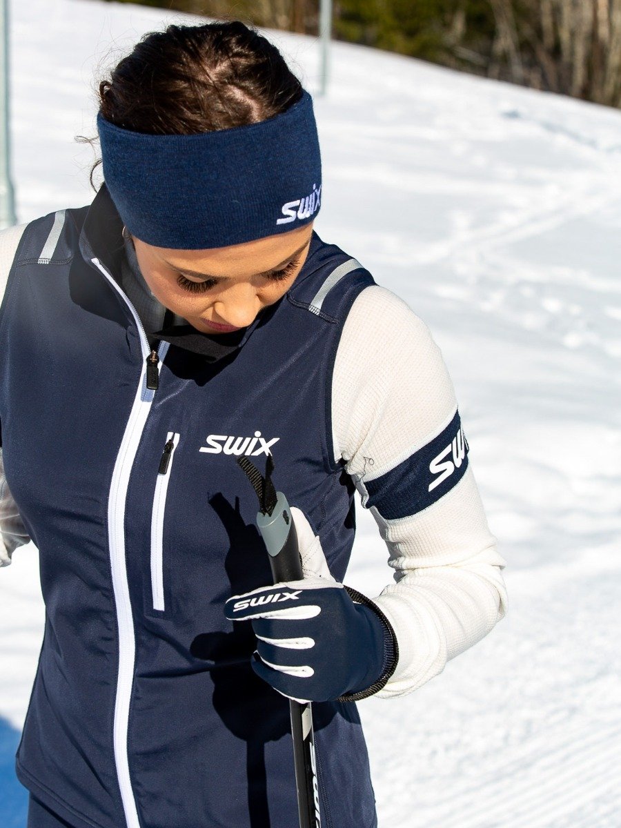 Swix Endure Warm Vest Dark Navy