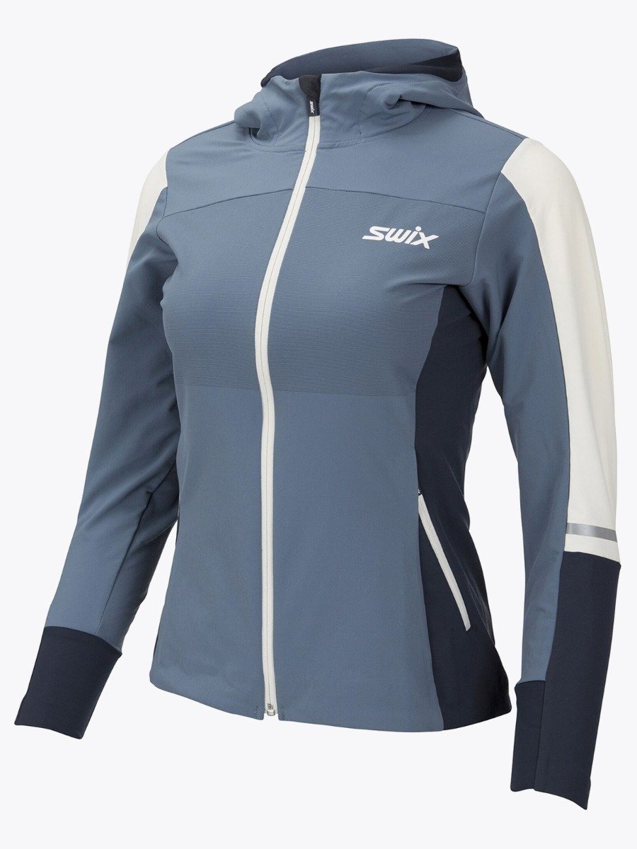 Swix Evolution Softshield Jacket Blue Sea