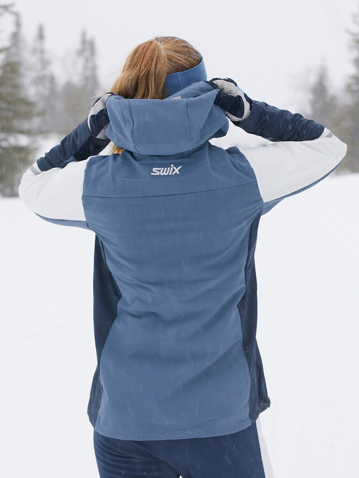Swix Evolution Softshield Jacket Blue Sea