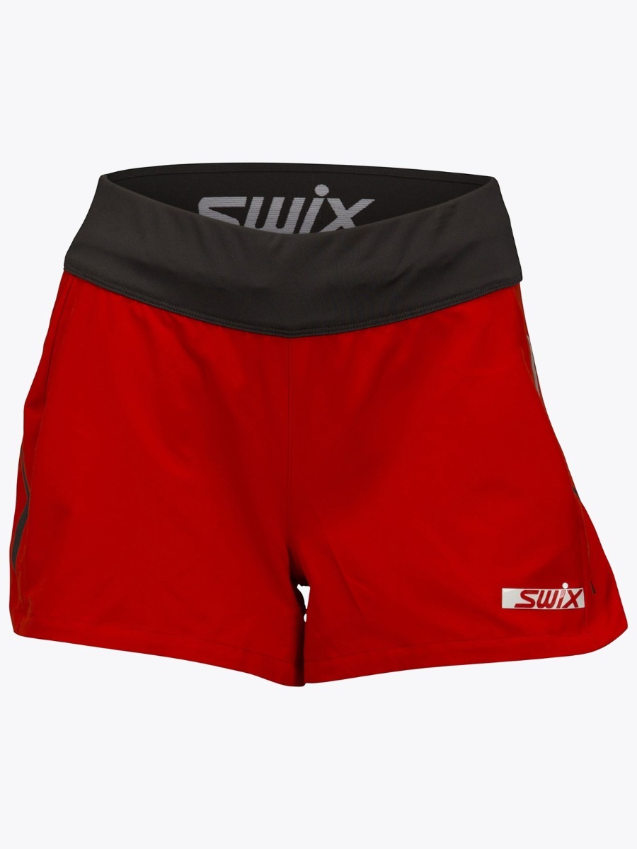 Swix Carbon Shorts Fiery red