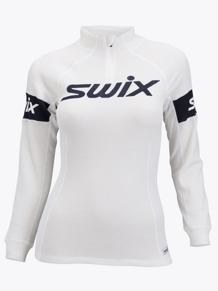 Swix RaceX Warm Bodywear Half Zip Snow white
