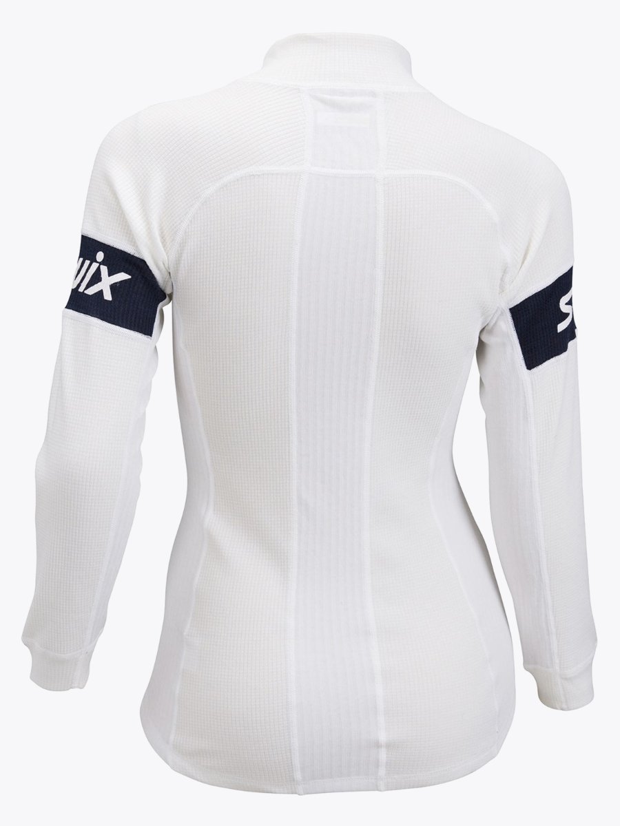 Swix RaceX Warm Bodywear Half Zip Snow white