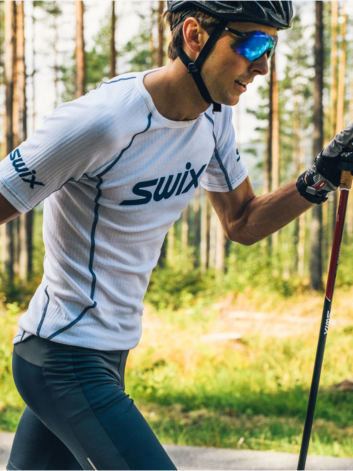 Swix Racex Bodywear Short Sleeve Men Bright white