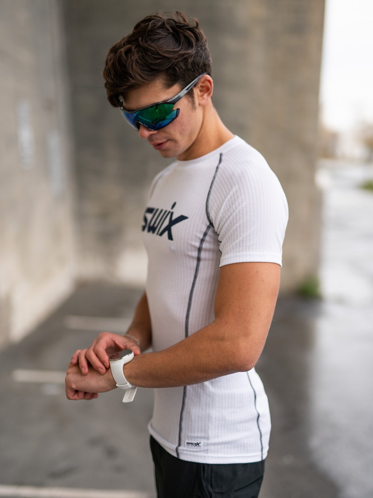 Swix Racex Bodywear Short Sleeve Men Bright white