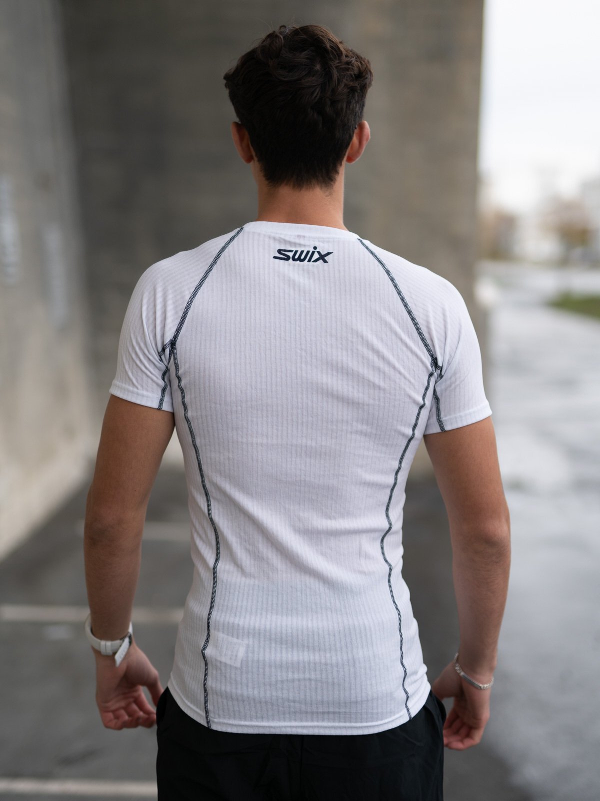 Swix Racex Bodywear Short Sleeve Men Bright white